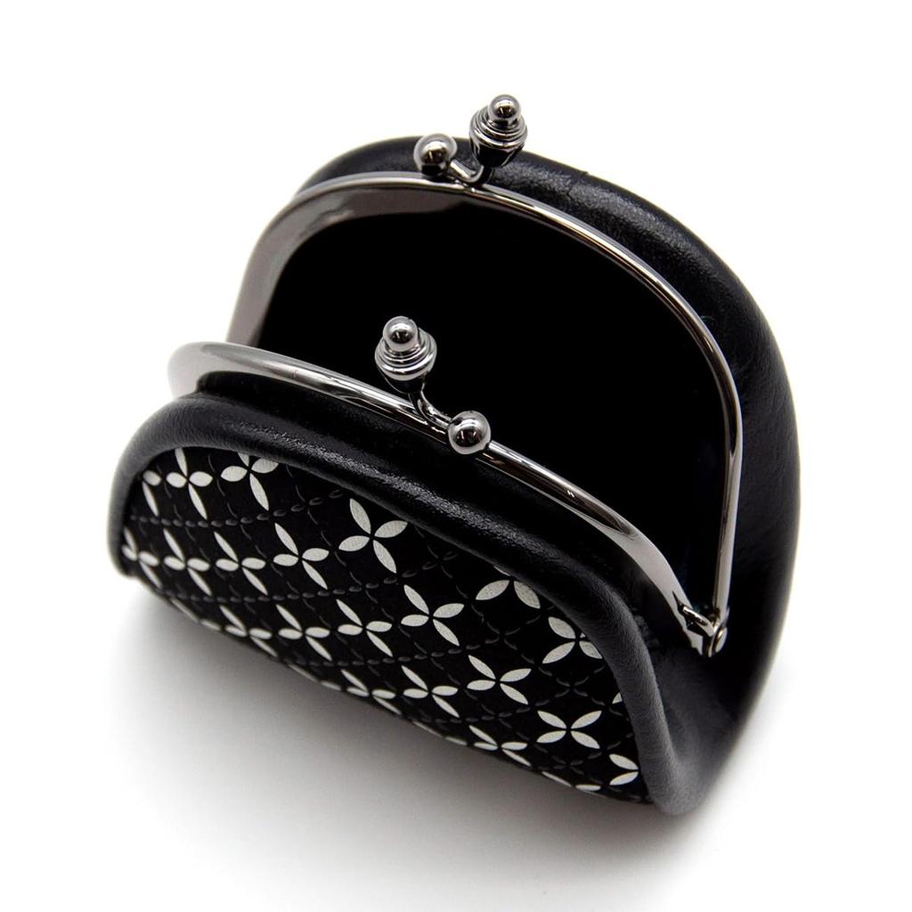 Carteira de Moedas Inden-ya Inden, Soyoka, Artesanato Tradicional, Couro de Veado Koshu Inden, Laqueado, Marca Original (Não. 8802)