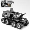 1/32 Siberia Conqueror Shaman 8*8 Tyre Alloy Car Model Diecast Metal Toy Police Off-road Vehicle Car Model Sound Light Kids Gift