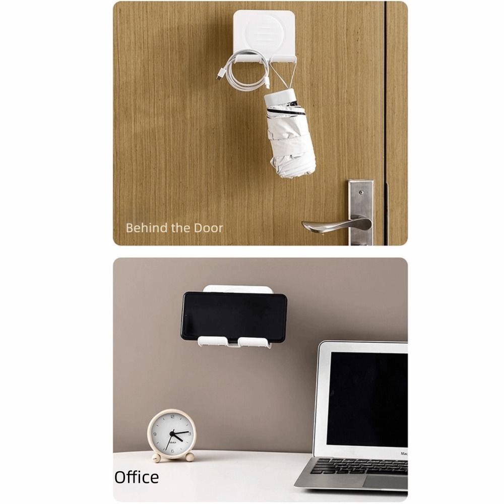 Strong Adhesive Wall Mount Holder Extendable Mobile Phone Support Desktop Tablet Bracket  Home