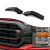 Schwarze Frontstoßstangen-Mittelgrill-Abdeckung für Ford F150 ab Baujahr 2021
