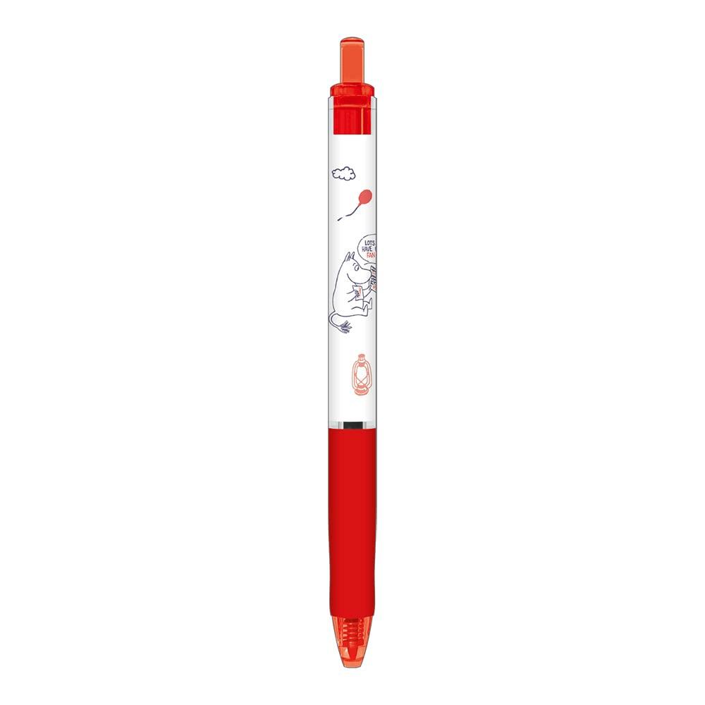Kamio Japan Moomin Jetstream Ballpoint 209401 Oil-Based Pen, 0.5mm, Relax,