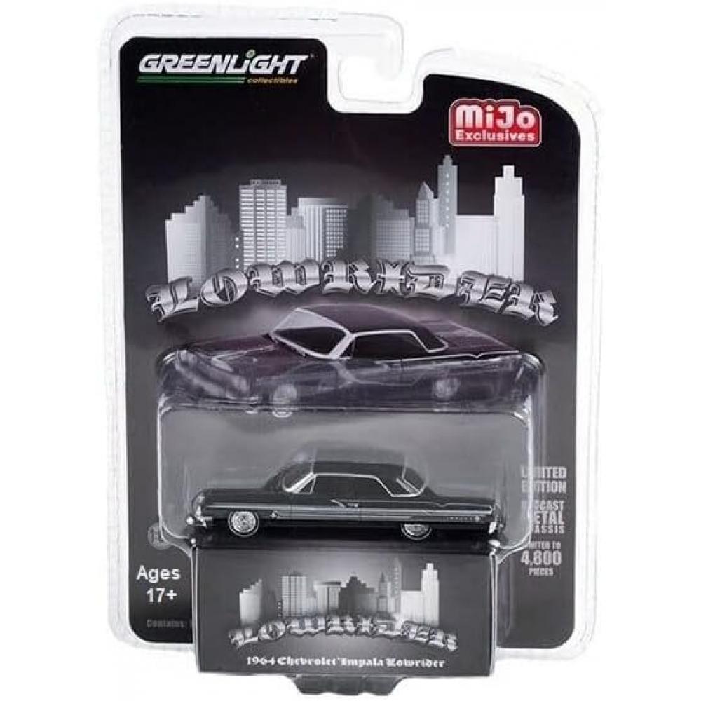 Generi Greenlight 51462 1964 Chevy Impala Lowrider Mijo Con Caja Escala 1:64 Fundición a Presión