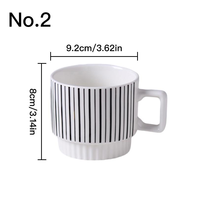 Einfache Keramik Becher Kaffee Tasse Milch Tee Tasse Frühstück Becher Drink Mark Tasse Wasser Tasse Haushalt Liefert Geschenke