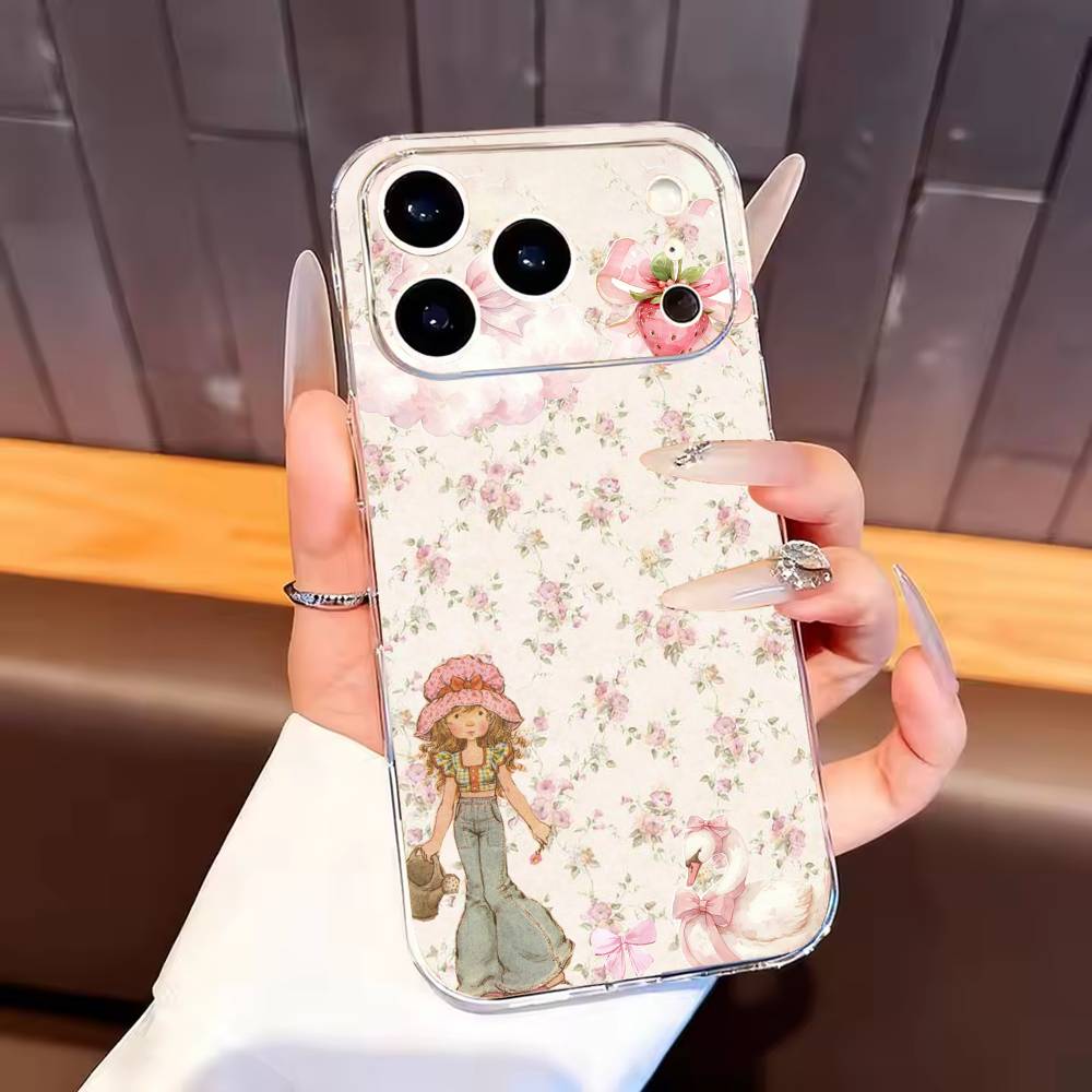 

Art S-Sarah K-Kay Pattern Phone Case For iPhone17,16,15,14,13,12,11 Plus,Pro Max Soft Transparent Cover iPhone13PRO