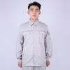 Spring Anti-static Overalls Suit Men's Long-sleeved Thin Tooling Jacket and Trousers 2-piece Suit