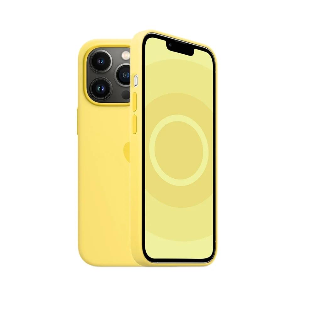 Apple iPhone 13 Pro Max pro Hülle Animation Magsafe Flüssigsilikon Magnetische Hülle für iPhone 13 Kabelloses Laden Schutzhülle