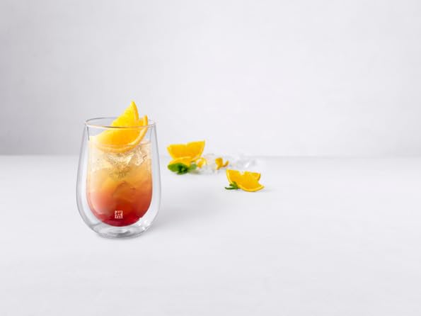 ZWILLING Doppelwandige Gläser Klein 290ml 2er Set Tumbler Japanisch - Hitzebeständig, Doppelwandig [Offizieller Händler] 39500-216