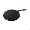 Staub 1212823 Poêle à Crêpes Noir Manche Bois 2…