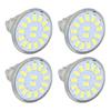 4PCS 15LED MR11 Light Bulb 5W 500LM Double Pin Base Landscape Spot Light Bulb for Living RoomCold White