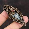 Astrophyllite Gemstone Pendant Copper Wire Wrapped Jewelry Astrophyllite Jewelry Handmade Designer Pendant Gift For Mother Copper Pendants