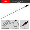 New Foldable Powerful Magnet Pick-up Tool Flexible Magnetic Rod Sucker Magnet Spring Clip Gripper Portable Hand Tools Tool Kit