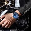 CHENXI Men's Watch Fashion Multifunctional Outdoor Sports Chronograph Trendy Stainless Steel Band Business Style Watch reloj
