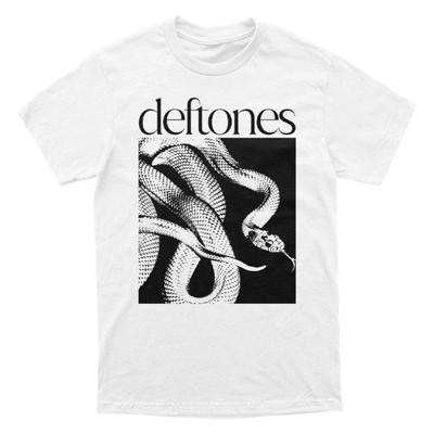 Alternative Metal - Experimentelle Rockband Deftones - Amerikanisches Retro Lässiges Baumwoll-T-Shirt mit kurzen Ärmeln