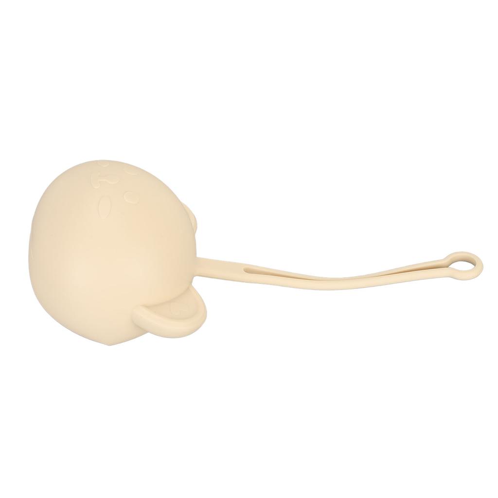 Pacifier Holder Food Grade Soft Silicone Dishwasher Safe Light Portable Pacifier Case for Stroller Home Travel
