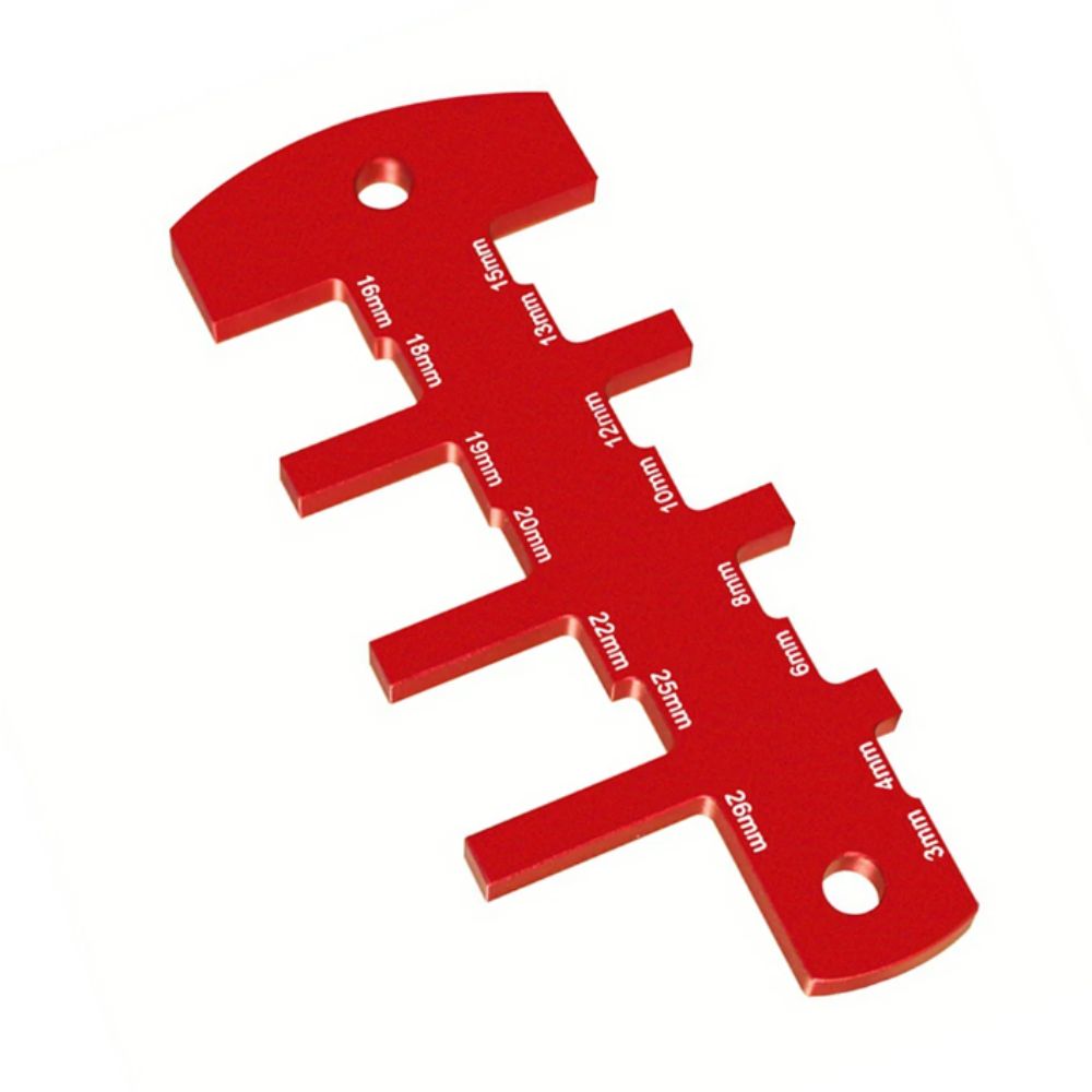 Solid Standing Router Depth Gauge Aluminum Construction Woodworking Measuring Tools Router Table