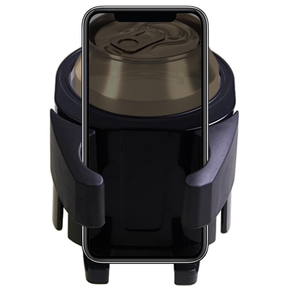 

Автомобильный держатель для стакана и телефона, держатель для стакана, расширительный адаптер, подставки для телефона с базовыми крючками, держатель для напитков, крепления для смартфона для стаканов чёрный