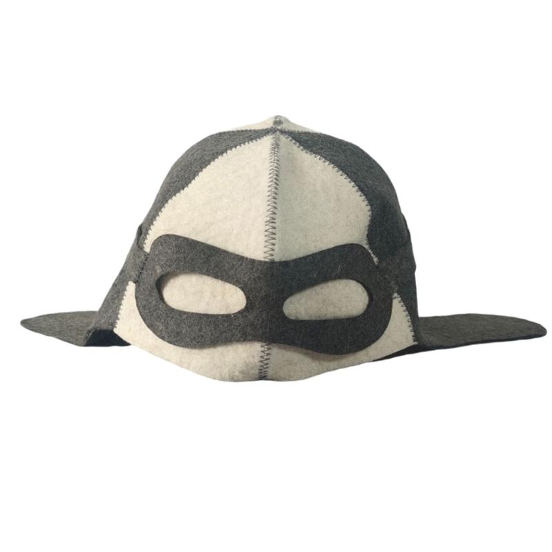 

Quick Drying Pilots Sauna Hat Felt Cap Light Weight Portable Bath House Hat Breathable Sauna Room Accessories Easy to Use 1