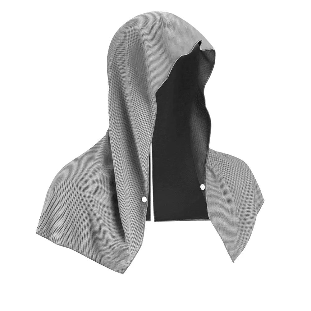 Cooling Hoodie Towel Cooling Towels Quick Drying Absorbent Towels for Neck and Face UV Protection Sport Workout Camping Cycling