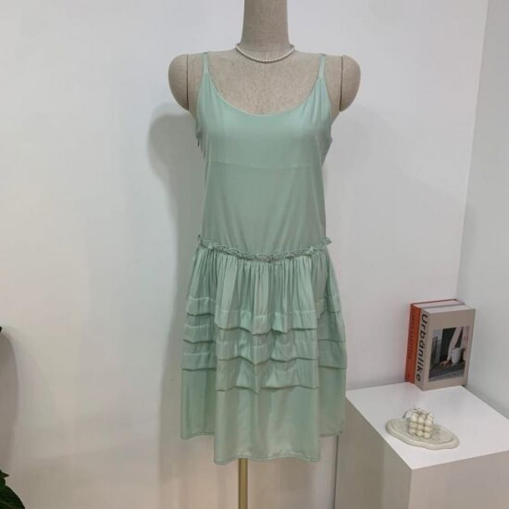 C S In The Room adjuStable Strap Frill CamCan buStier mIni dreSS 2Color C