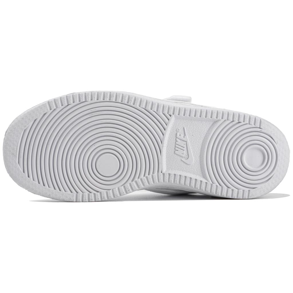 Kids Nike Court Borough Low top Skateboard Shoes White Pink AV3167-100(Team4-)