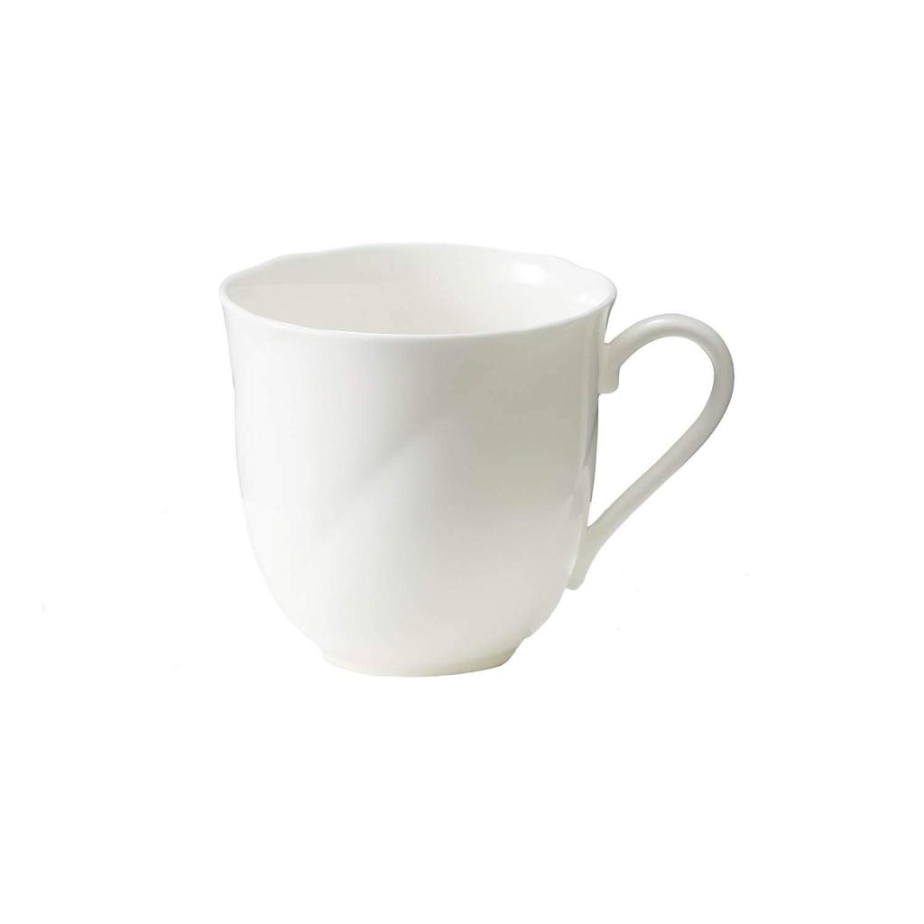 Noritake Coffee Cup, 205cc, Ensemble White, Microwave and Dishwasher Safe, Bone China, 59388CA9640