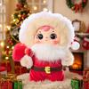 Three Little Mops Happy Christmas Night Plush Blind Box Figures Creative Adorable Cartoon Figurines Surprise Gifts Bli Cuddly Stuffed Fluffy Huggable