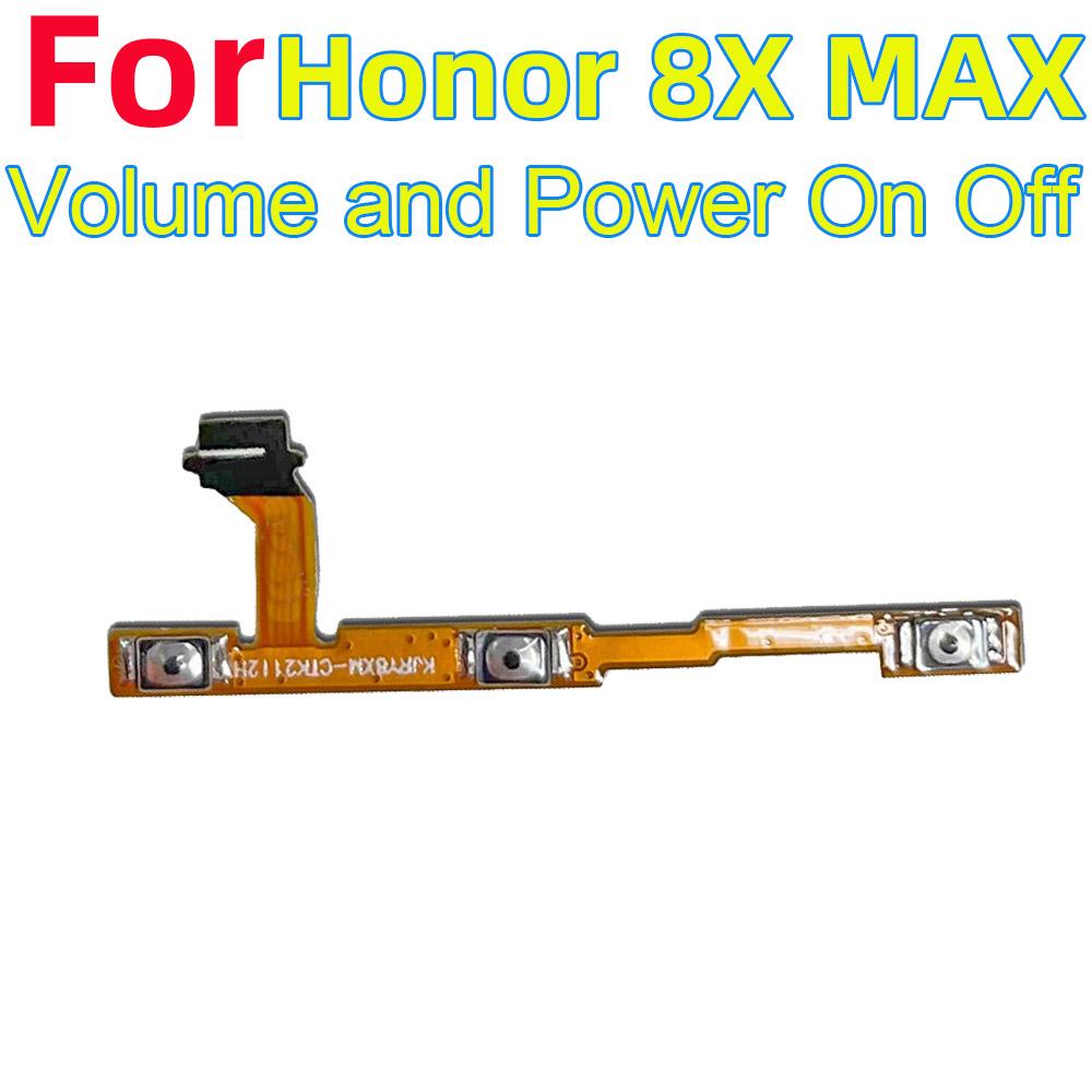 Power ON OFF Mute Switch Control Key Volume Button Flex Cable for Huawei Honor 8X MAX Power On Off Volume Power Volume