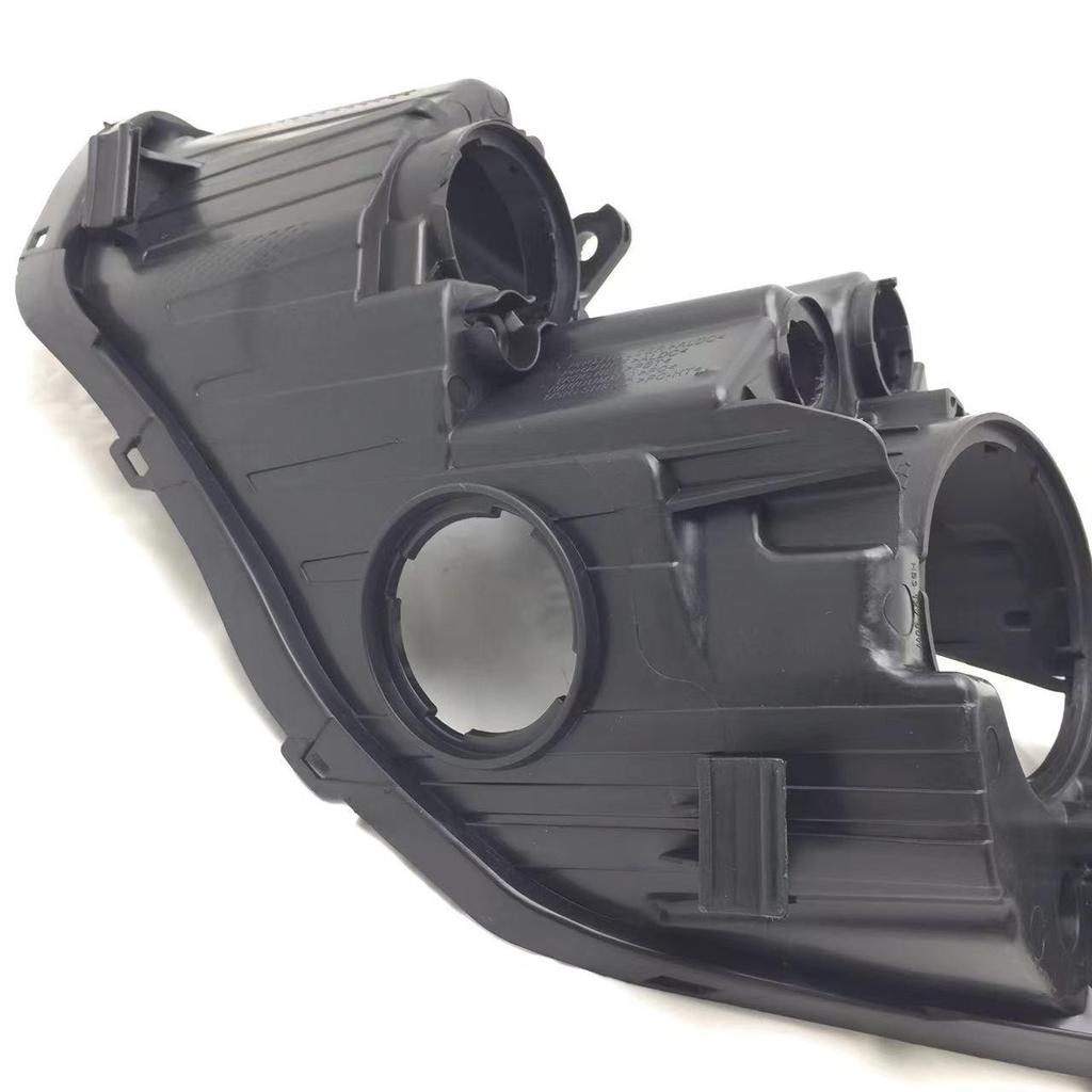 12-16 Elantra Headlight Back Shell: Full Series Black Bottom Lamp Base