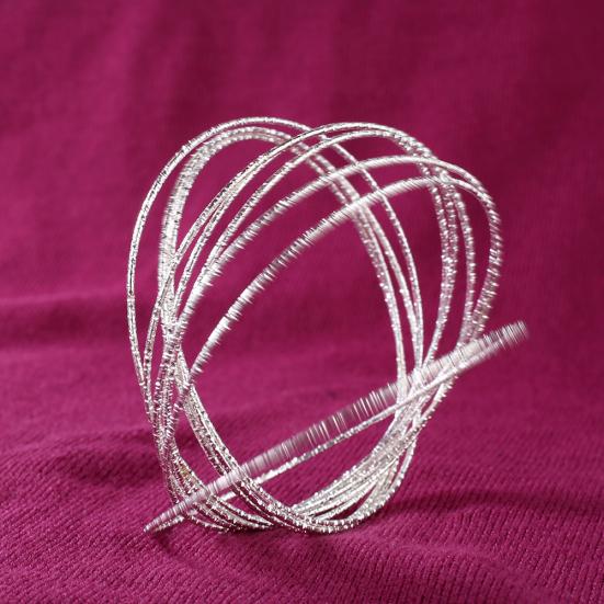 10 adet/takım kadın Kazınmış Çukurlu Daire Bilezik Bileklik Takı Hediye