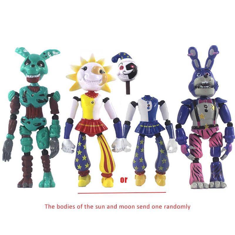 

Fnaf 38 шт. Аниме Пять ночей у Фредди Игрушка с персонажем Фигурка Экшн Подарок Детям 3Pcs