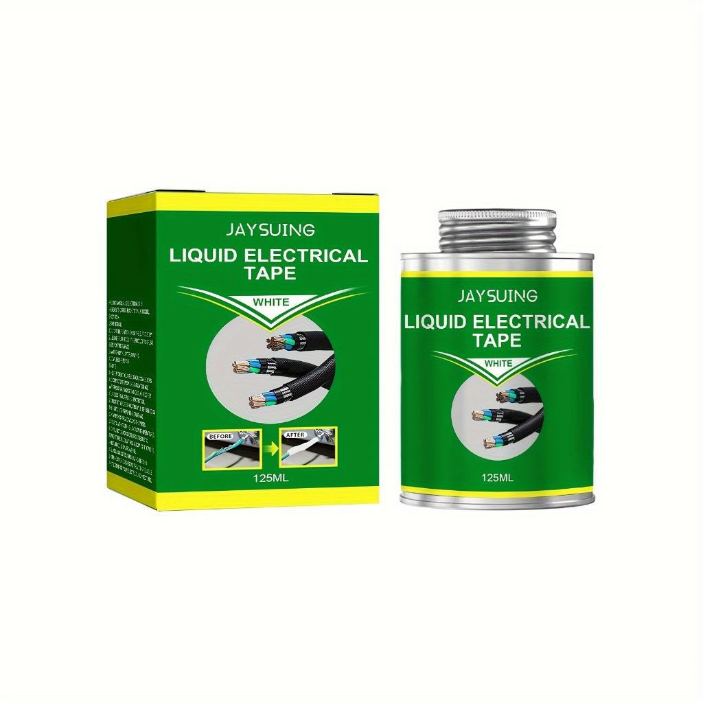 

Жидкая электроизоляционная лента — изолирующий, термостойкий, водонепроницаемый герметик для электрических соединений, керамический материал, отлично подходит для электротехнических проектов. слоновая кость