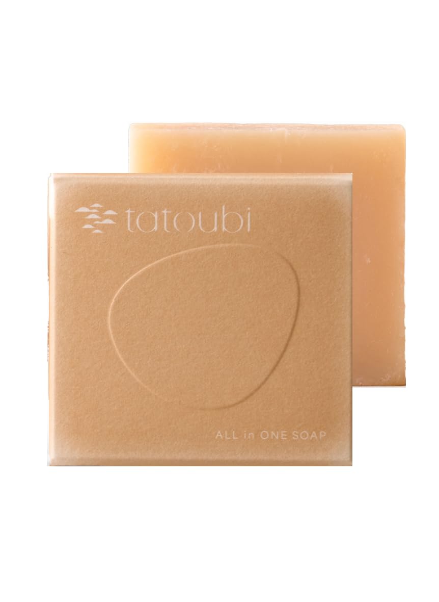 

Tatoubi Soap Shampoo Body Solid Made in Hypoallergenic Bar Soap for Sensitive Hair and Body No Synthetic Artificial Animal or Gift Idea All-in-One