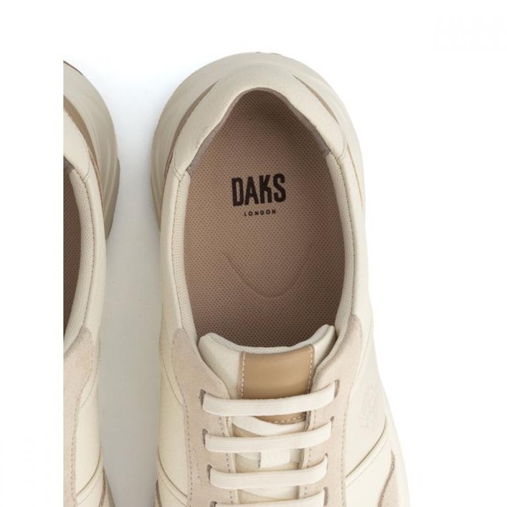 Daks Men S beSt Comfort Banded SneakerS Light Beige Dmx616ke31
