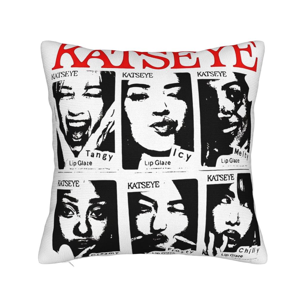 Katseye Member Portrait Pillow Cover Novelty Pillow Case For Living Room Chair Comfy Pillowcases Gift