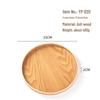 Abay Round Ash Wood Tea Tray