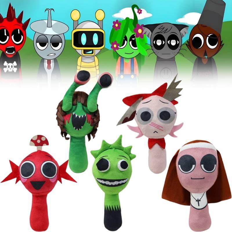 Sprunki Game Plush Toy Cartoon Stuffed Doll Pendant Decoration Gift Children