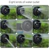 Multifunctional  Adjustable Mode Water Guns Nozzle Hose Washer Garten Watering Jet Sprayer with Foam Container Fertilizer Tools