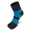 Competition-Grade Five-Toe Outdoor Socks, Breathable Hiking Socks, Mountain Climbing Sports Toe Socks 2202417, Men's Style, Dark Green