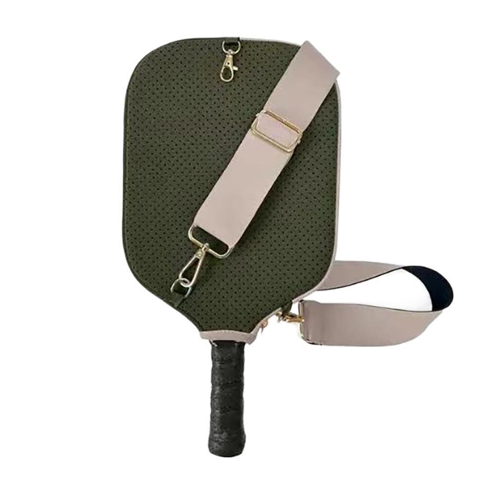 Zipper Holder Pickleball Racket Sleeve Single Shoulder Strap Pick Case Protector  Indoor Outdoor