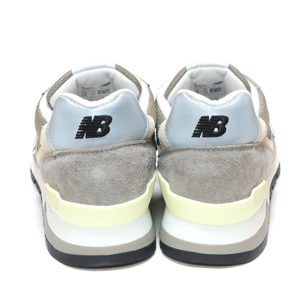 Trampki Japoński rozmiar buta [New Balance] Męskie [U996GR] [MADE USA] [SZARY] [SZEROKOŚĆ D] (SZARY, wymiary, Dorosły, Numer, 28,0 cm) [Używany]