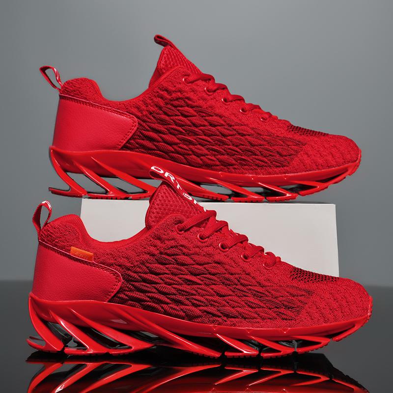 

Трендовые Повседневные Крутые Белые Кроссовки на Платформе для Ходьбы Мужская Обувь Хорошие Уличные Дышащие Большой Размер 47 Спортивные Кроссовки для Бега Женские 36 красный