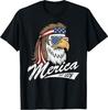 Merica Eagle USA Drapeau Américain Vintage T-shirt Drôle