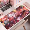 Anime Non-slip Rubber Mouse Pads Large Gamer Desktop Cabinet Carpets Hololive Nakiri Ayame Mauspad Office XXL Gaming Accessories