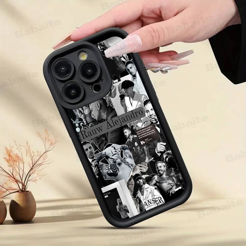 Epc Music R-Rauw Alejandro Rap Phone Case For IPhone 17 16 E 15 14 13 12 11 Pro Max Plus Back Cover