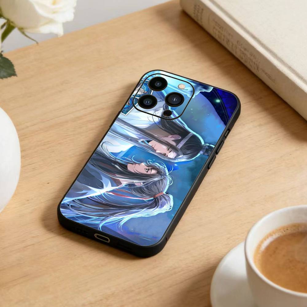 

Чехол для телефона Грандмастер Демонической Культивации для iPhone 16, 15, 14, 13, 12, 17, Pro Max, Plus, силиконовый, черный iPhone13