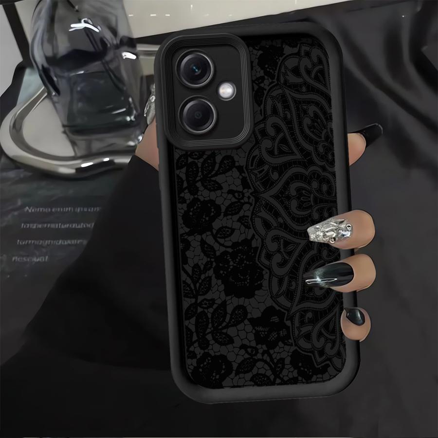Schwarze Spitze Cool Handyhülle Case für Xiaomi Redmi Note 14 Pro Plus 12 Note 13 11 10 12s 12C 11s A1 A2 A3 A4 13C 14C