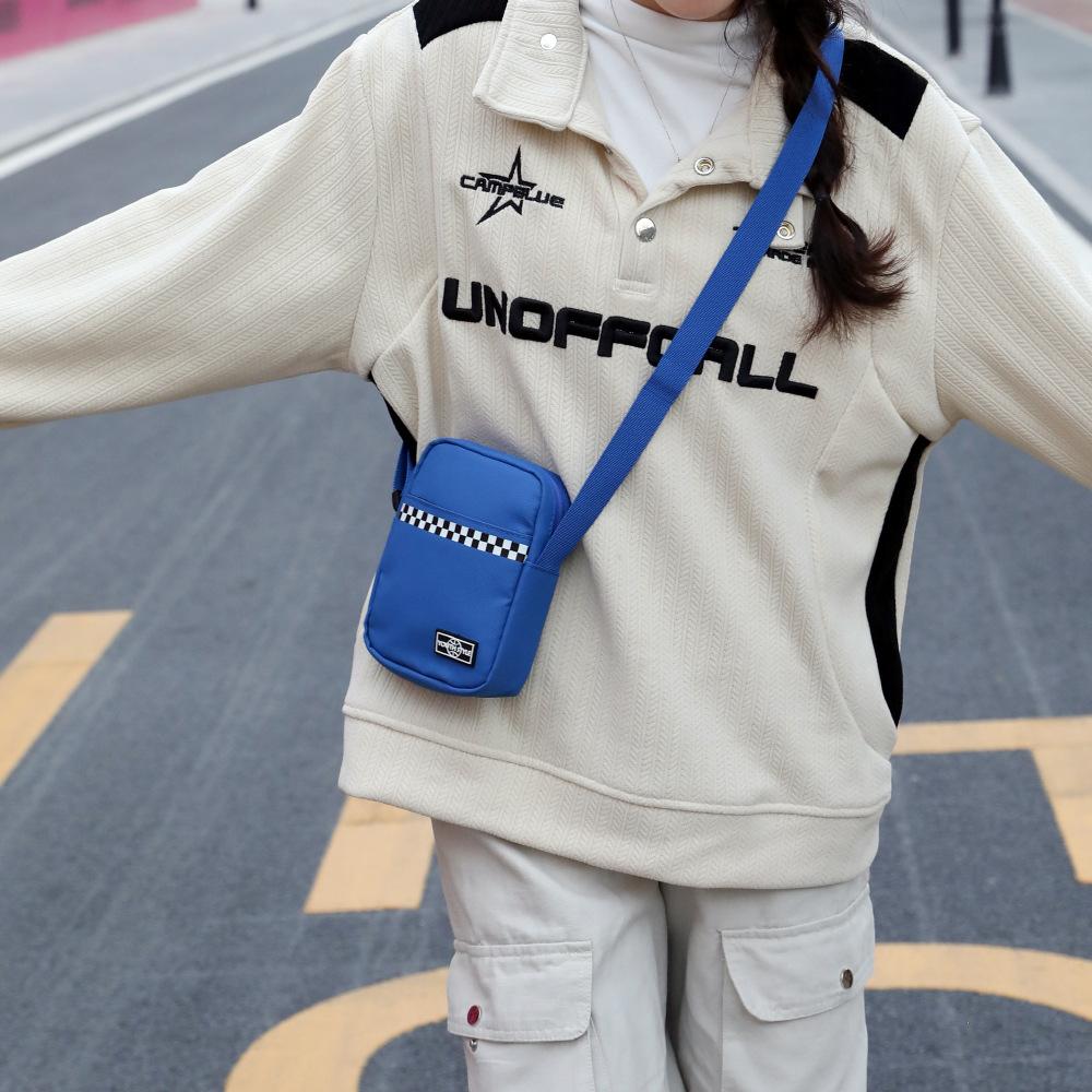 Versatile Vertical Mobile Phone Bag Premium Nylon Messenger Bag Mini Small Bag Sale