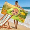 Dipsy Print Beach Towel, Large Soft Quick Dry Towel for Beach Camping Swimming