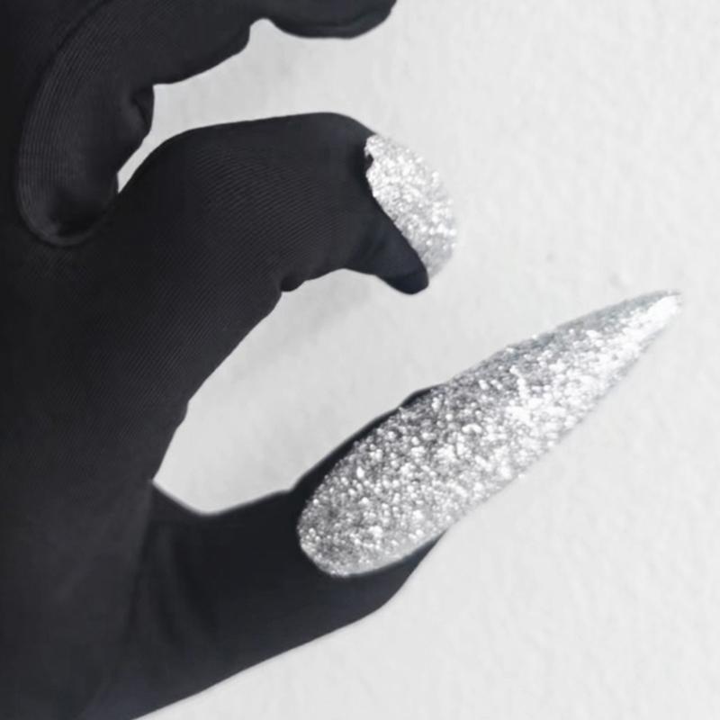 Halloween Geisterhandschuhe Lange Nagelhandschuhe Halloween Vampirhandschuhe mit Nägeln Lange Geisterklauenhandschuhe Halloween Streichrequisite