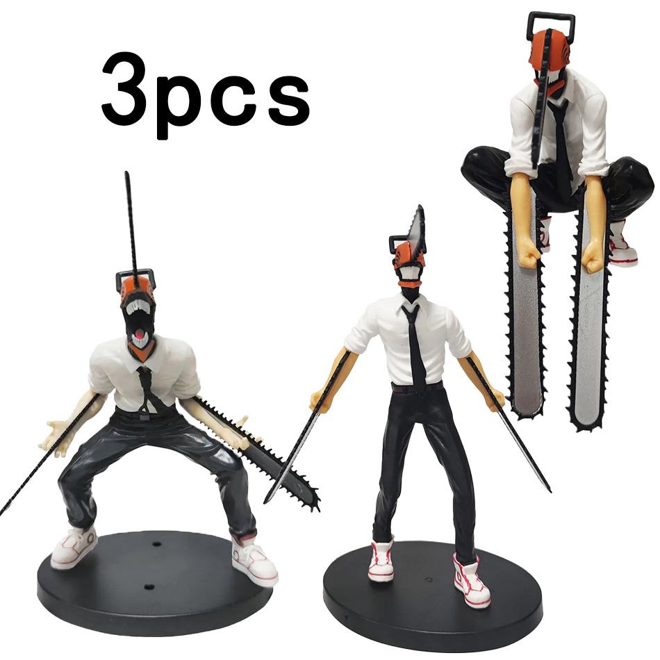 Chainsaw Man Denji 19cm Anime Action Figure Adult Collectible Model Doll Toy Power Figure Denji Figurine